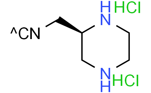 (R)-2-(哌嗪-2-基)乙腈二盐酸