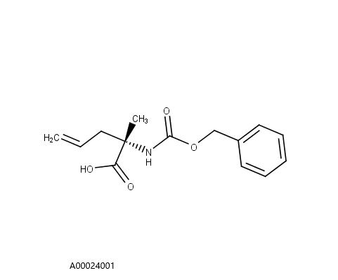 (2S)-2-{[(benzyloxy)carbonyl]amino}-2-methylpent-4-enoic acid