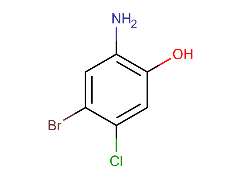 2-氨基-4-溴-5-氯苯酚