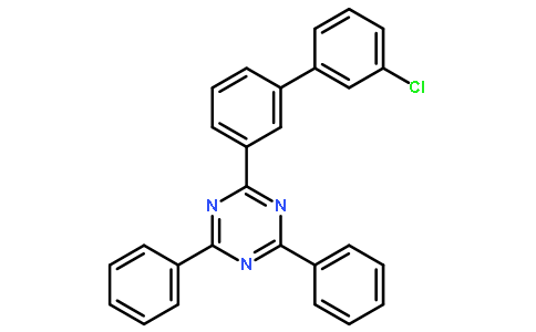 2-(3'-氯联苯-3-基)-4,6-二苯基-1,3,5-三嗪