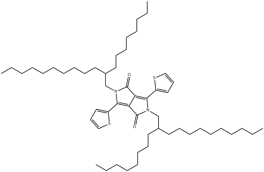 2,5-双(2-辛基十二烷基)-3,6-双(噻吩-2-基)吡咯并[3,4-C]吡咯-1,4(2H,5H)-二酮