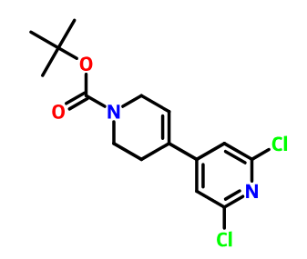 2',6'-二氯-5,6-二氢-[4,4'-联吡啶]-1(2H)-羧酸叔丁酯