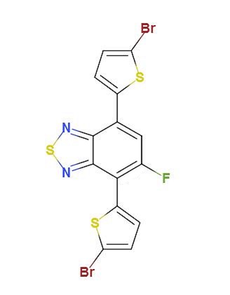 4,7-二(5-溴噻吩基-2-)-5-氟-苯并噻二唑