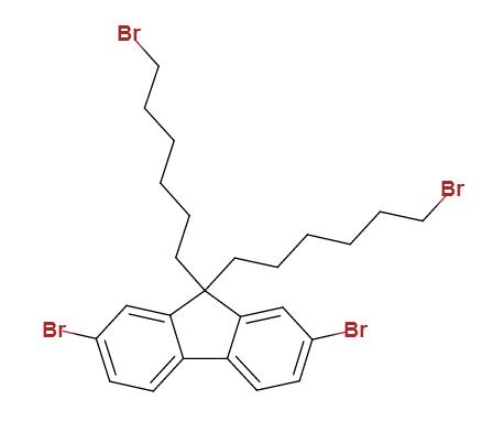 2,7-二溴-9,9-二(6-溴己基)芴