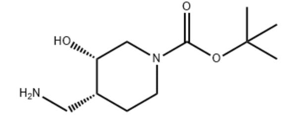 (3S,4R)-4-(氨基甲基)-3-羟基哌啶-1-羧酸叔丁酯