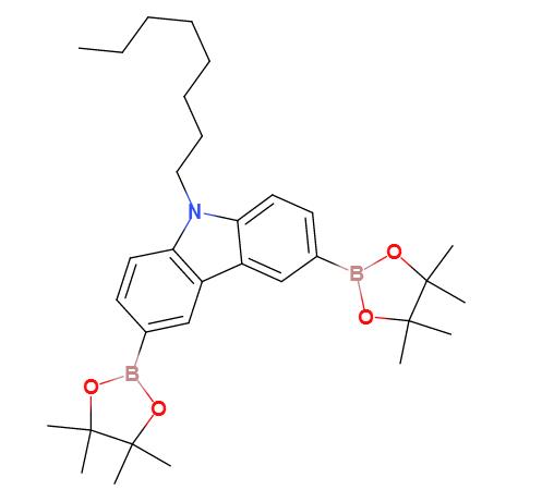 9-辛基-3,6-双(4,4,5,5-四甲基-1,3,2-二噁硼烷-2-基)-9h-咔唑