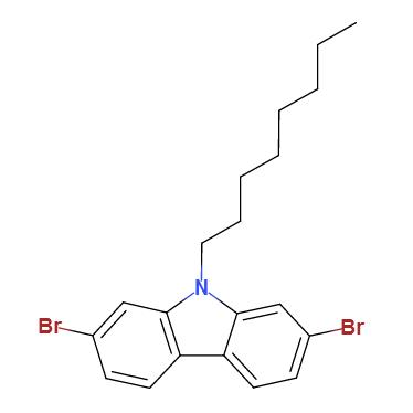 2,7-二溴-9-辛基-9h-咔唑