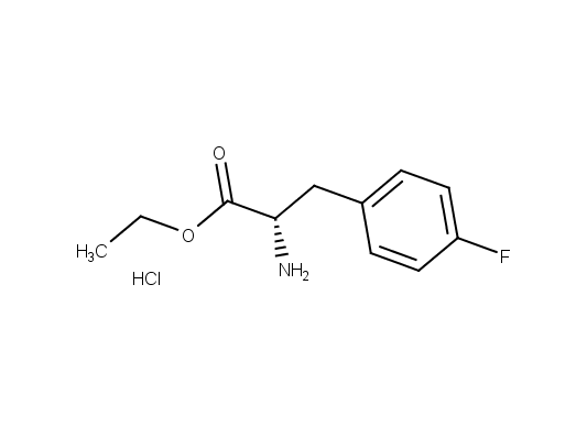ethyl (2S)-2-amino-3-(4-fluorophenyl)propanoate;hydrochloride