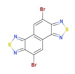 5,10-二溴萘并[1,2-c:5,6-c']双([1,2,5]噻二唑)