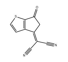 2-（5，6-二氢-6-氧代-4H-环戊[b]噻吩-4-亚基）-丙二腈