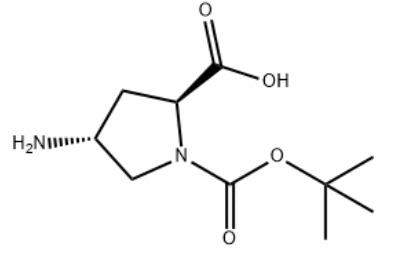 (2S,4R)-4-氨基吡咯烷-1,2-二甲酸 1-叔丁酯