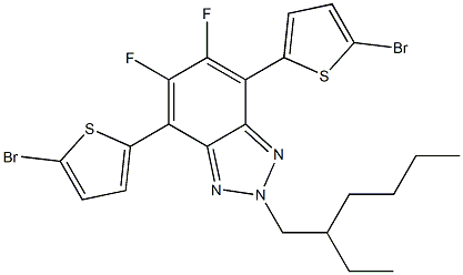 4,7-双(5-溴噻吩基)-2-(2-乙基己基)-5,6-二氟-2H-苯并[d][1,2,3]噻二唑