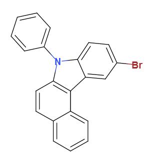 10-溴-7-苯基苯[c]并咔唑