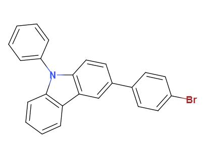 3-(4-溴苯基)-9-苯基咔唑