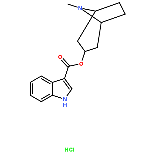 1H-吲哚-3-羧酸-(3-endo)-8-甲基-8-氮杂双环[3,2,1]辛烷-3-基酯盐酸盐