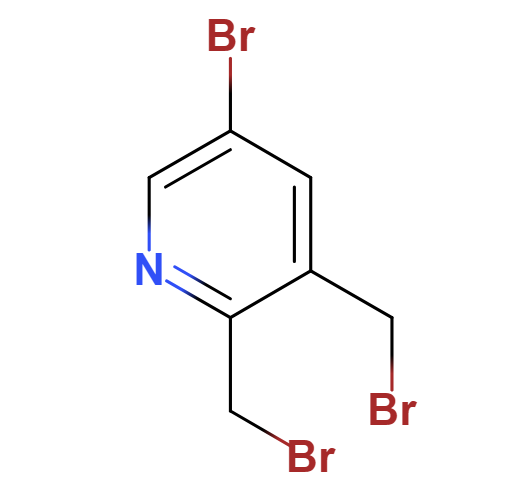 5-溴-2,3-双-溴甲基-吡啶