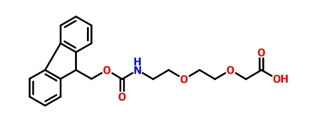 Fmoc-AEEA /  [2-[2-(Fmoc-氨基)乙氧基]乙氧基]乙酸