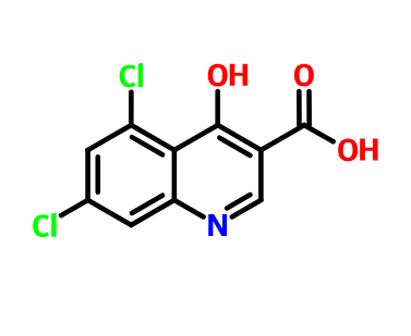 5,7-二氯-4-羟基喹啉-3-羧酸