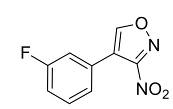 4-(3-氟苯)-3-硝基异恶唑