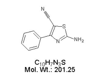2-氨基-5-氰基-4-苯噻唑