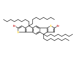 四辛基-引达省并二噻吩-双溴