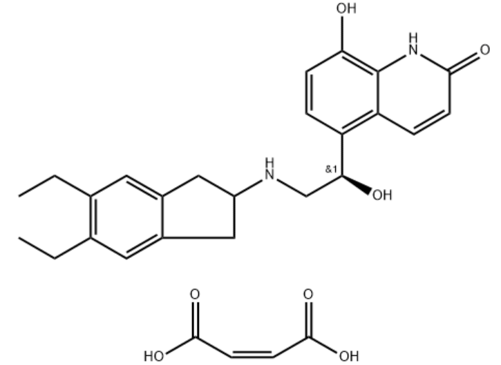 茚达特罗马来酸盐