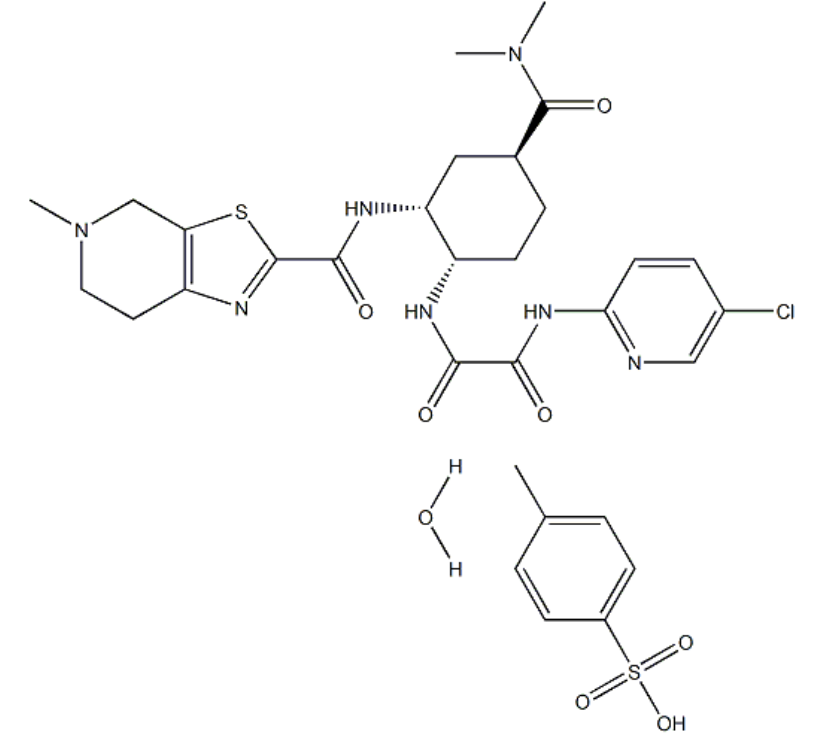 依度沙班对甲苯磺酸盐