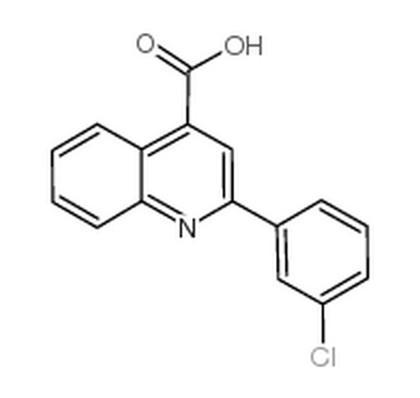 2-(3-氯苯基)喹啉-4-羧酸
