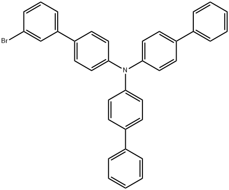 N,N-di[1,1-biphenyl]-4-yl)-3'-bromo-[1,1'-biphenyl]-4-amine