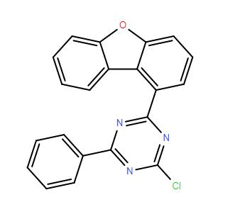 2-氯-4,9-（二苯并[b,d]呋喃-1-基）-6-苯基-1,3,5-三嗪