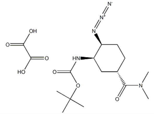 (1R,2S,5S)-1-氨基-4-(二甲基氨基羰基) -环己基-2-氨基甲酸叔丁酯草酸盐一水合物,依度沙班中间体