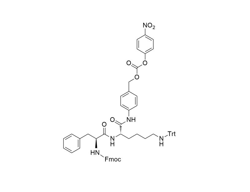 Fmoc-Phe-Lys(Trt)-PAB-PNP