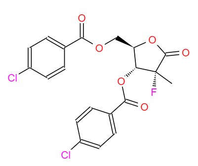 (2R)-2-脱氧-2-氟-2-甲基-D-赤式戊糖酸 GAMAMA-内酯 3,5-双(4-氯苯甲酸)酯