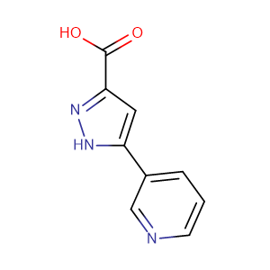 5-(吡啶-3-基)-1H-吡唑-3-羧酸