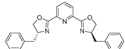 "2,6-bis((R)-4-benzyl-4,5-dihydrooxazol-2-yl)pyridine  "