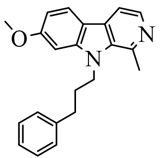 7-methoxy-1-methyl-9-(3-phenylpropyl)-9H-pyrido[3,4-b]indole