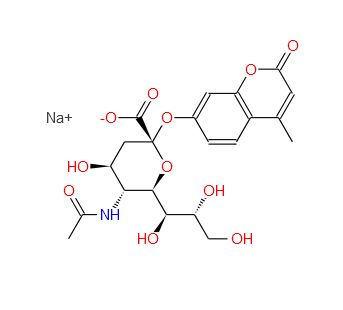 4-甲基香豆素基-α-D-唾液酸钠盐