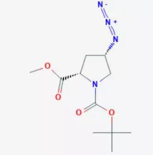 （4S）-1-Boc-4-叠氮-L-脯氨酸甲酯，(4S)-1-Boc-4-azido-L-proline methyl ester