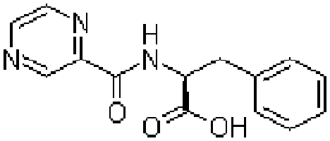 N-(2-吡嗪基羰基)-L-苯丙氨酸