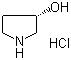 CAS 登录号:122536-94-1, (S)-3-羟基吡咯烷盐酸盐