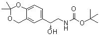 CAS 登录号:452339-72-9, (2R)-N-(2-(2,2-二甲基-4H-1,3-苯并二恶英-6-基)-2-羟基乙基)氨基甲酸叔丁酯
