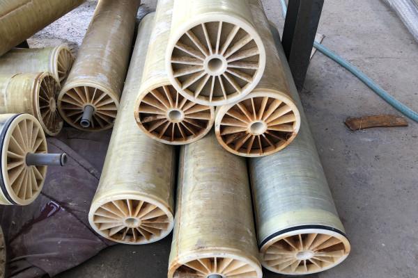 没有使用反渗透阻垢剂的膜 没有使用反渗透阻垢剂的膜