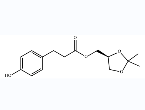 4S-(2,2-二甲基-1,3-二氧环戊烷-4-基)-3-(4-羟基苯基)丙酸酯 (兰地洛尔)