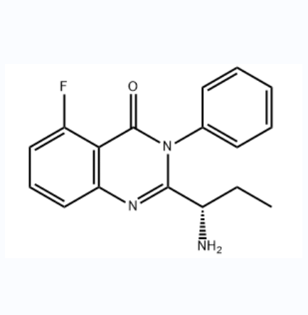 2-[(1S)-1-氨基丙基]-5-氟-3-苯基-4(3H)-喹唑啉酮