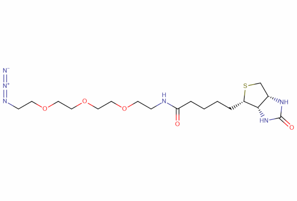 N-[2-[2-[2-(2-叠氮乙氧基)乙氧基]乙氧基]乙基]生物素胺