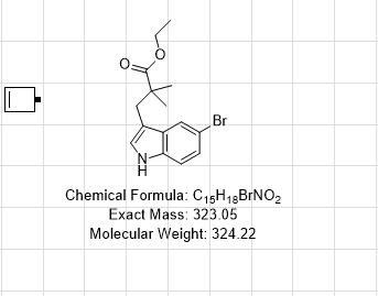 ethyl 3-(5-bromo-1H-indol-3-yl)-2,2-dimethylpropanoate