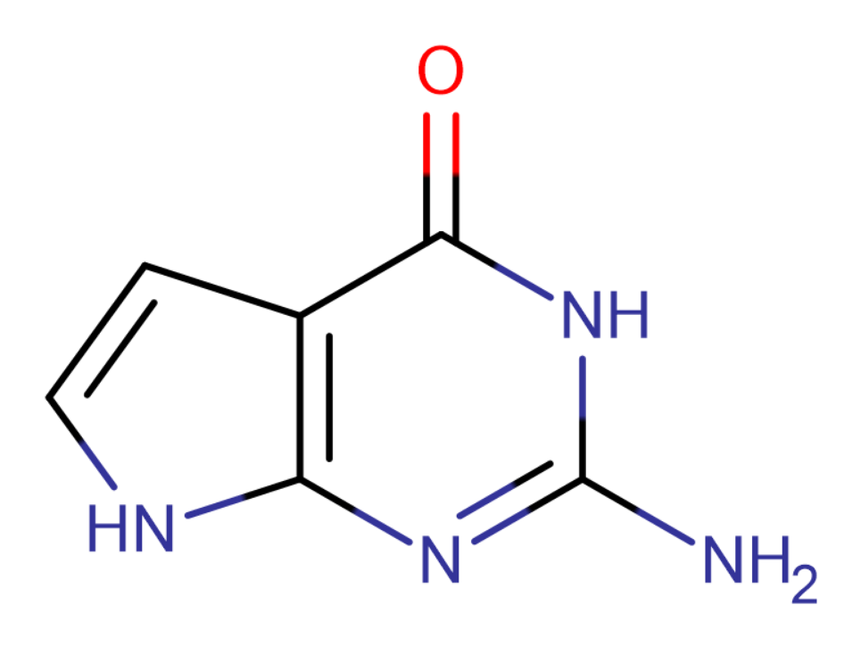 2-氨基-4-羟基吡咯并[2,3-d]嘧啶