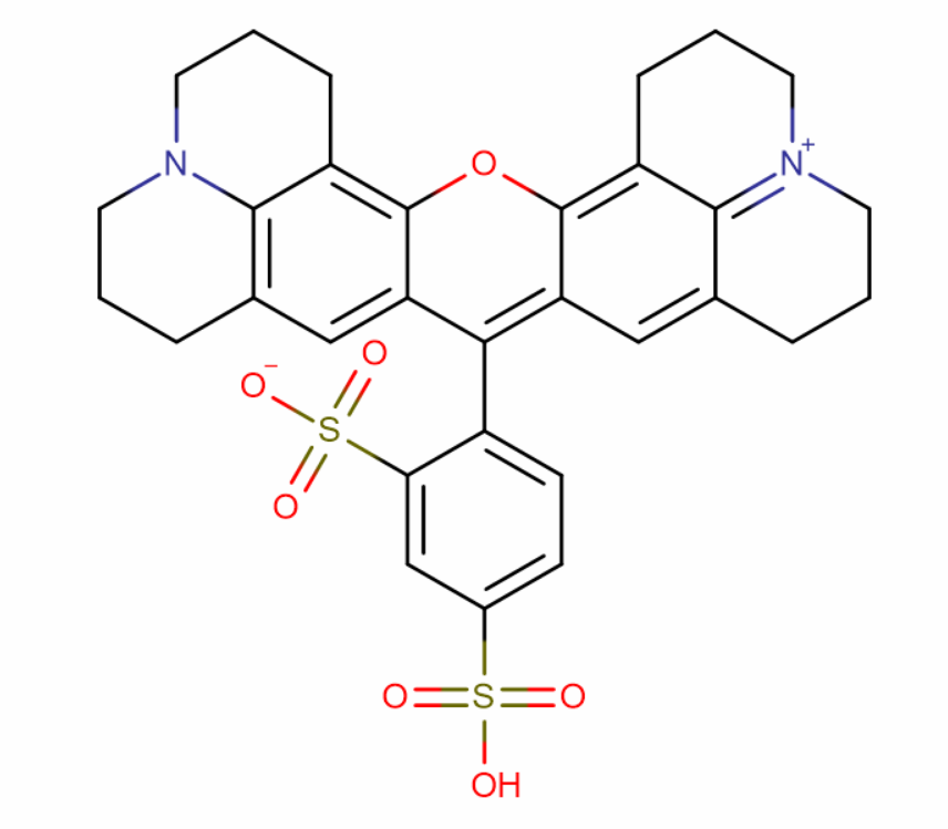 1H,5H,11H,15H-Xantheno[2,3,4-ij:5,6,7-i'j']diquinolizin-18-ium,9-(2,4-disulfophenyl)-2,3,6,7,12,13,16,17-octahydro-, inner salt