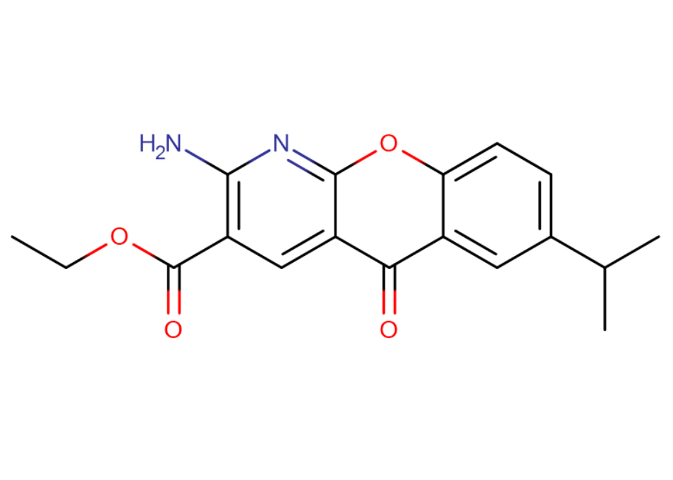 2-氨基-7-异丙基-5-氧代-5H-[1]苯并吡喃[2,3-b]吡啶-3-羧酸乙酯