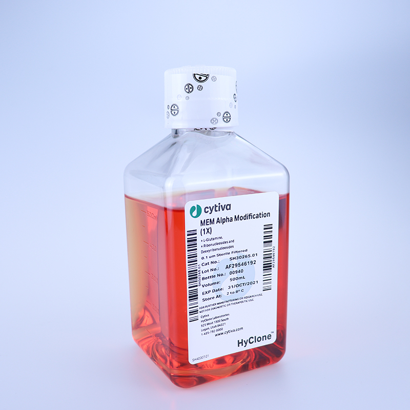 α—MEM培养基（含谷氨酰胺， 含核糖核苷和脱氧核糖核苷）